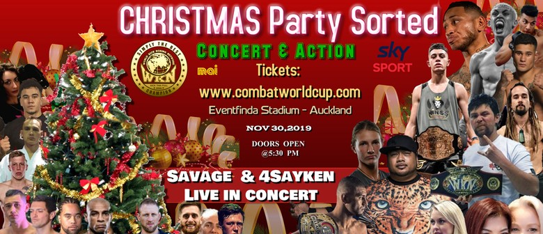 Kickboxing & MMA World Cup + Savage & 4Sayken Concert
