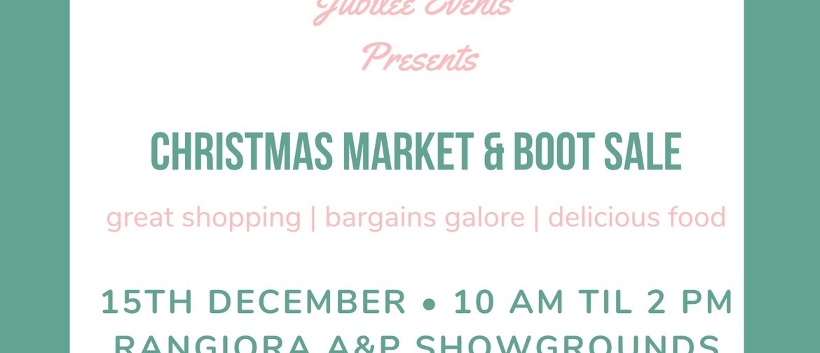 Christmas Market & Boot Sale