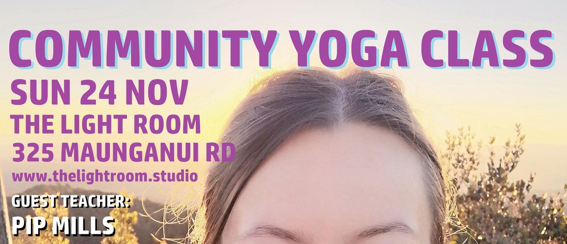 Community Yoga Class with Pip Mills
