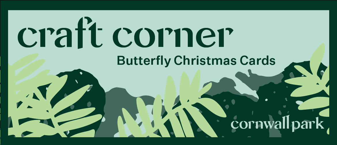 Craft Corner: Butterfly Christmas Card