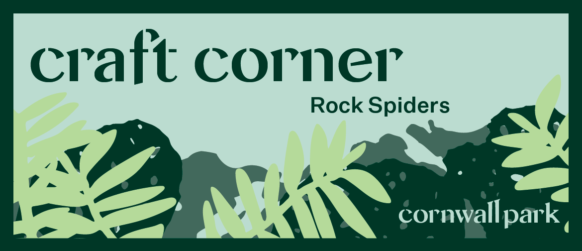 Craft Corner: Rock Spiders