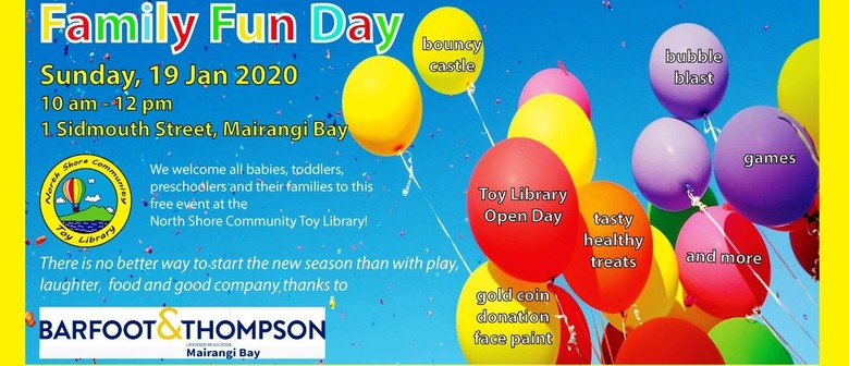 Family Fun Day for Toddlers and Pre-Schoolers