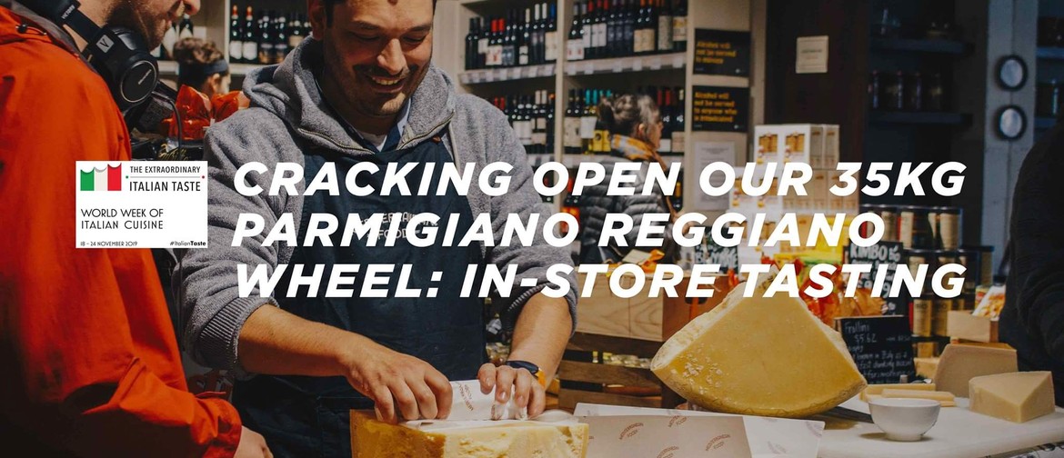 Cracking Open Our 35kg Parmigiano Reggiano Wheel