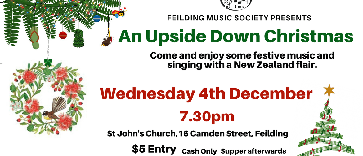 Feilding Music Society – An Upside Down Christmas Concert