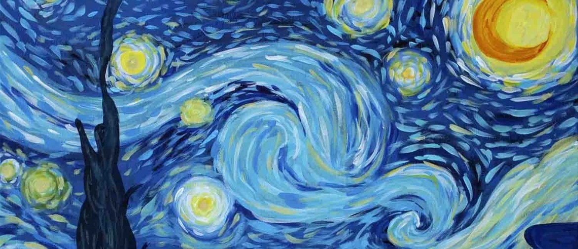 Wine and Paint (BYO) - Starry Night Painting