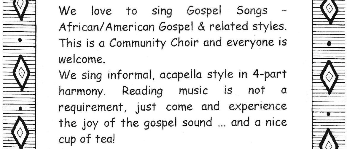 Sunday Gospel Community Choir: CANCELLED