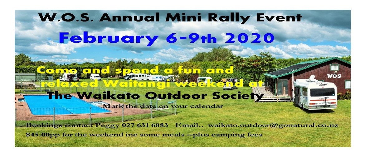 Annual Waitangi Weekend Mini-Rally