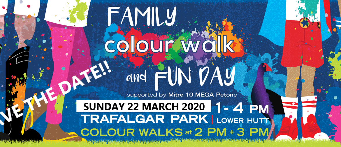 Hutt City Kindergartens Family Colour Walk and Fun Day: CANCELLED