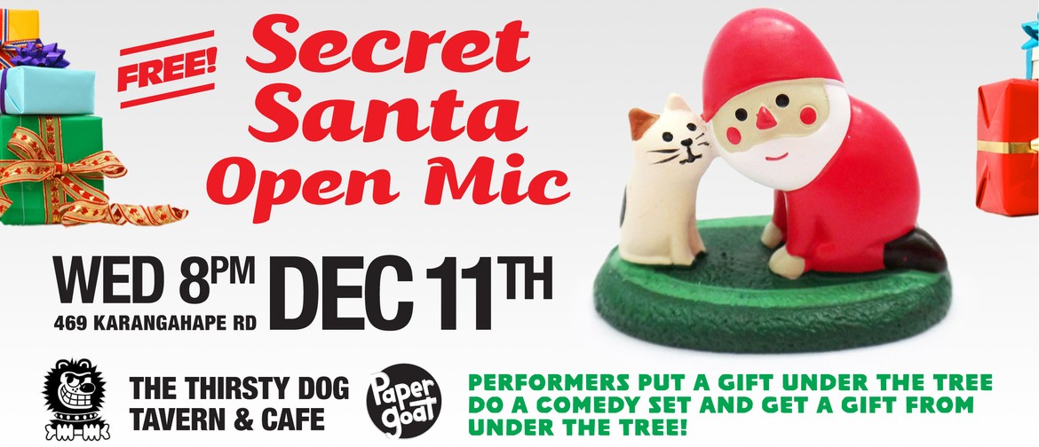 Comedy On K - Secret Santa Open Mic