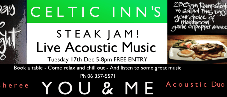 Celtic Inn's Steak Night Jam ft You & Me