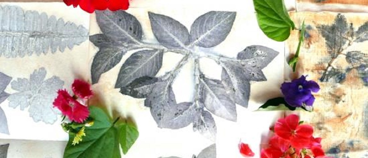 Eco Wild Print Plants - January School Holiday Art Class