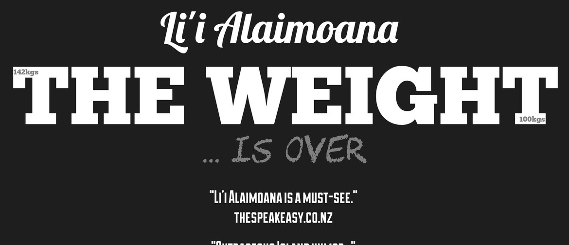 Li'i Alaimoana - The Weight is Over