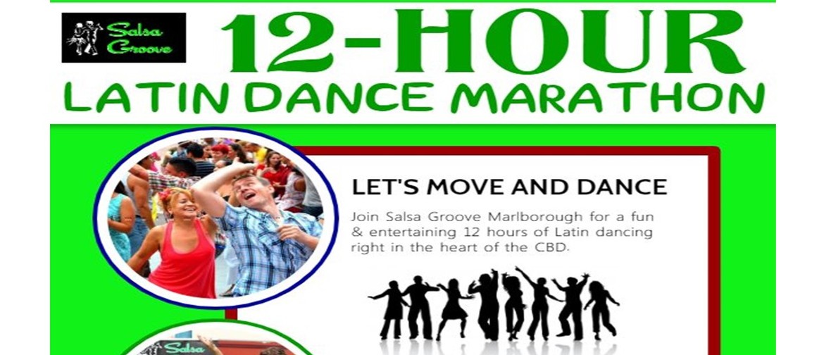 12-Hour Latin Dance Marathon - Let's Dance: CANCELLED