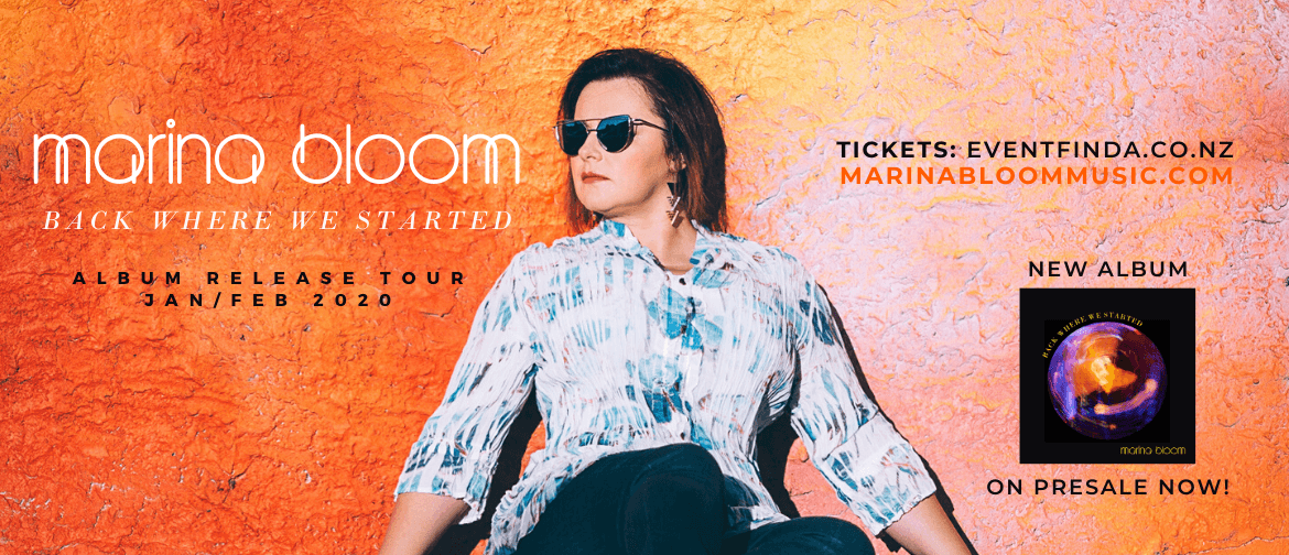 Marina Bloom - Back Where We Started Album Tour