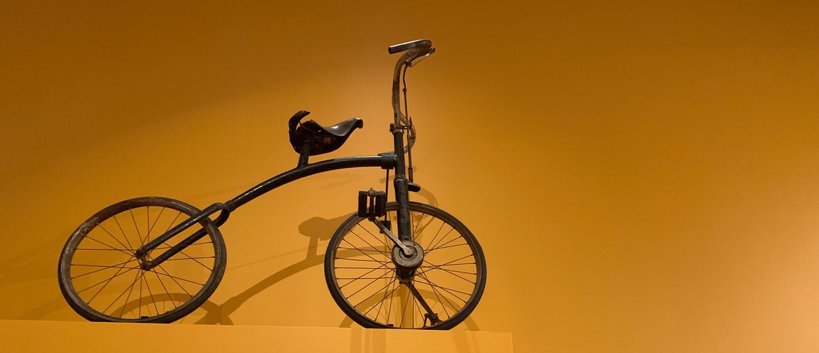Rare Bicycle From 1893 On Display