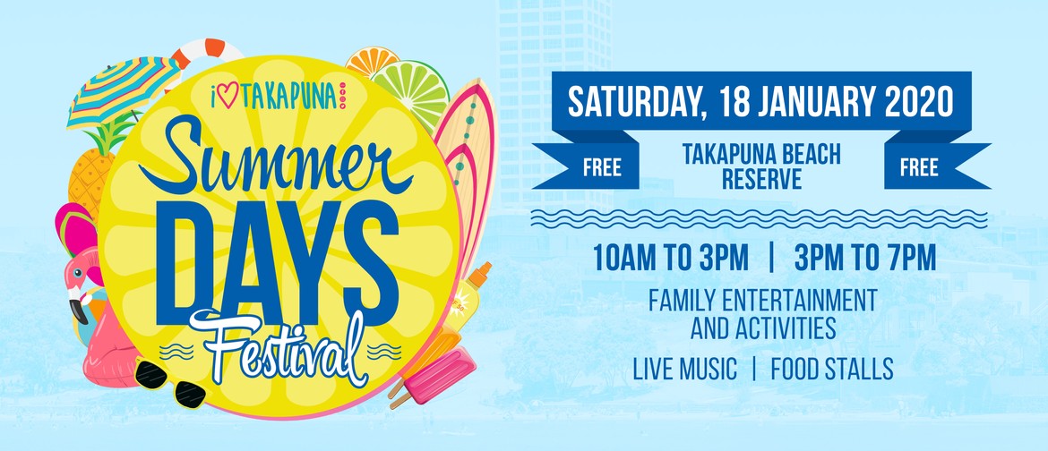I Love Takapuna Summer Days Festival
