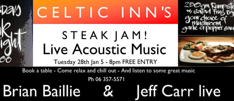 Celtic Inn's Steak Night Jam ft Brian Baillie & Jeff Carr