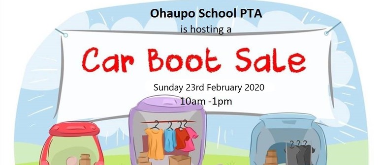 Ohaupo School PTA Car Boot Sale