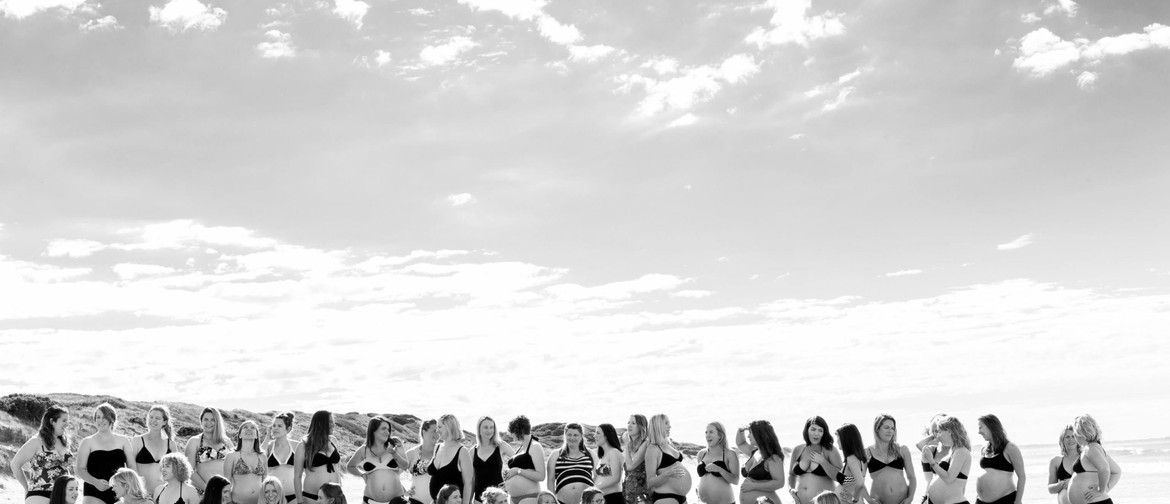 Bella Mama Bump Squad (Pregnancy Beach Photoshoot)