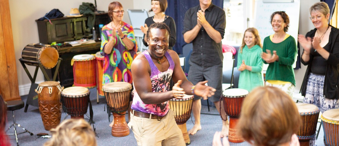 West African Drumming Workshop with Koffie Fugah
