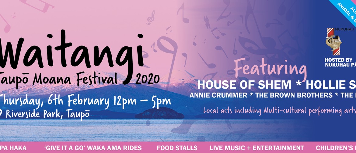 Waitangi - Taupo Moana Festival