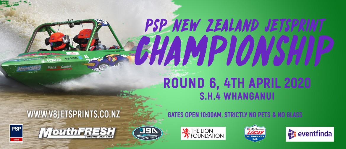 Round 6 PSP New Zealand Jetsprint Championship: CANCELLED