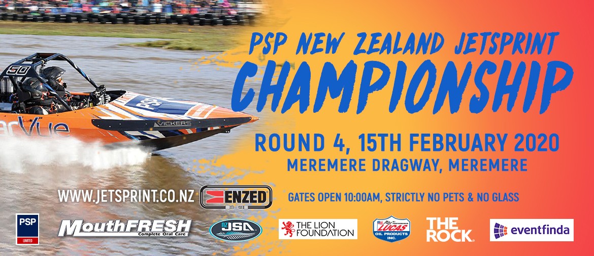 Round 4, 2020 PSP New Zealand Jetsprint Championship