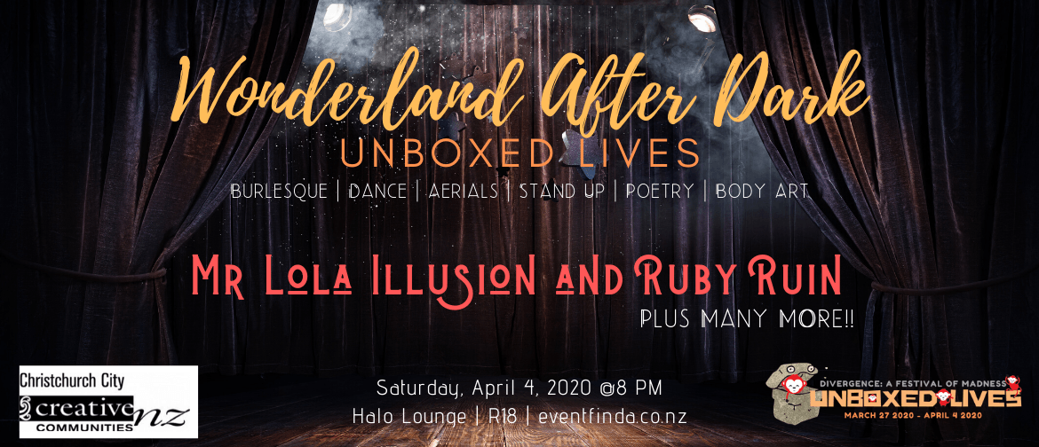 Wonderland After Dark: Unboxed Lives: CANCELLED