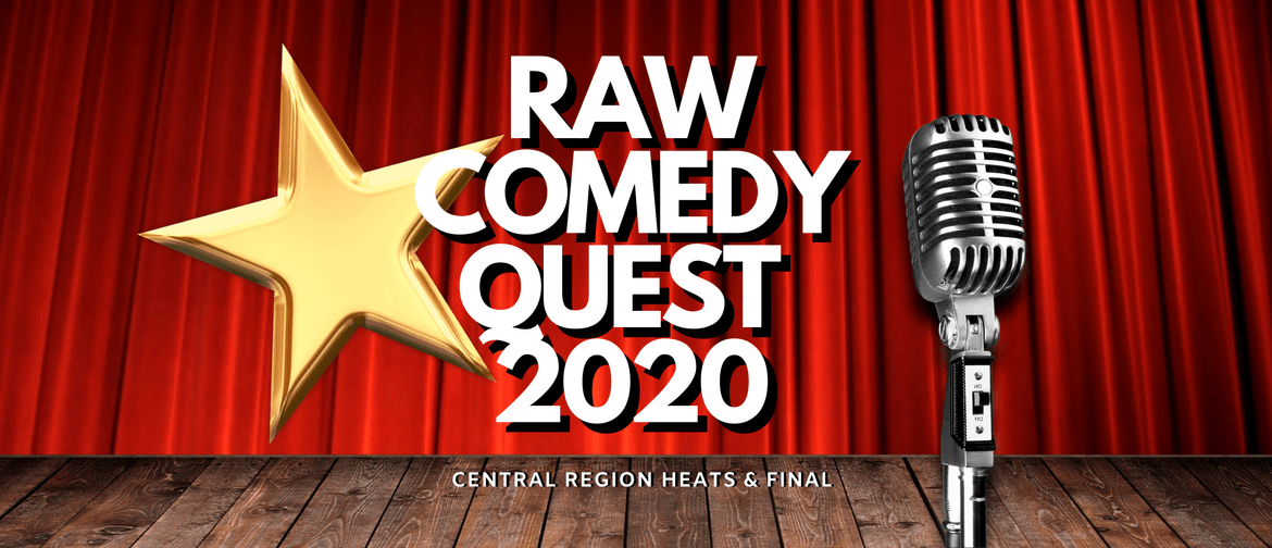 Raw Comedy Quest 2020 - Taranaki