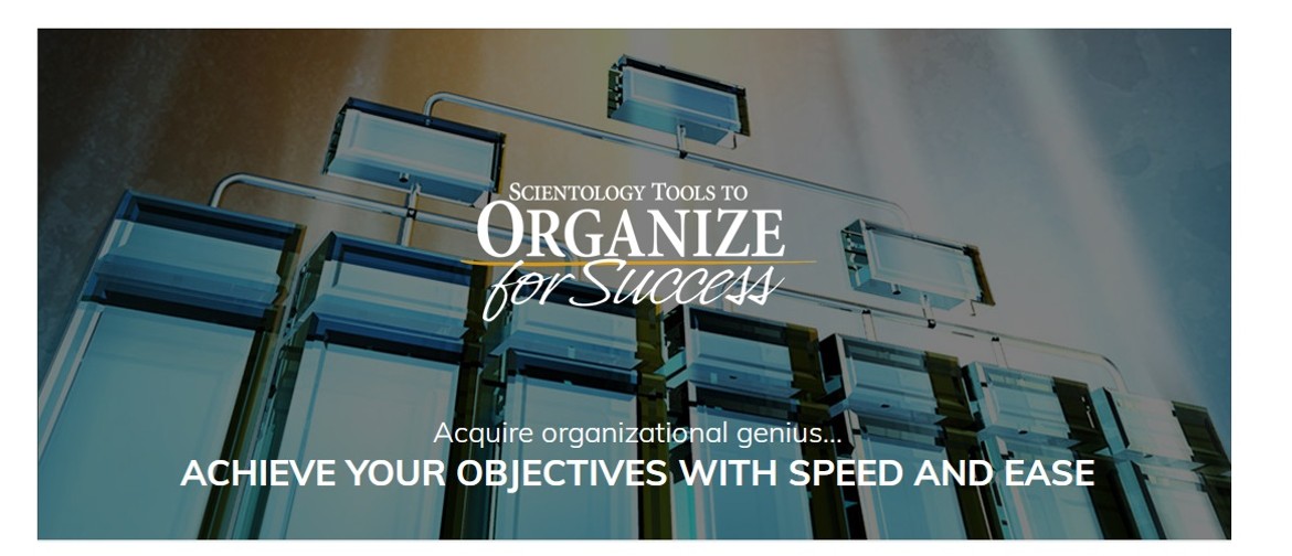 Scientology Tools to Organize for Success Course