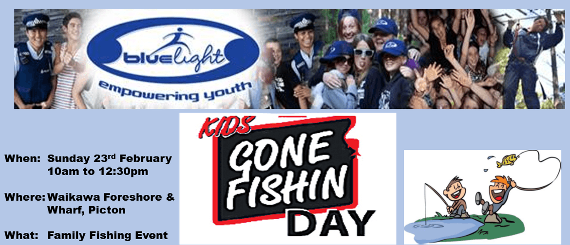 Marlborough Bluelight - Kids Gone Fishin Event