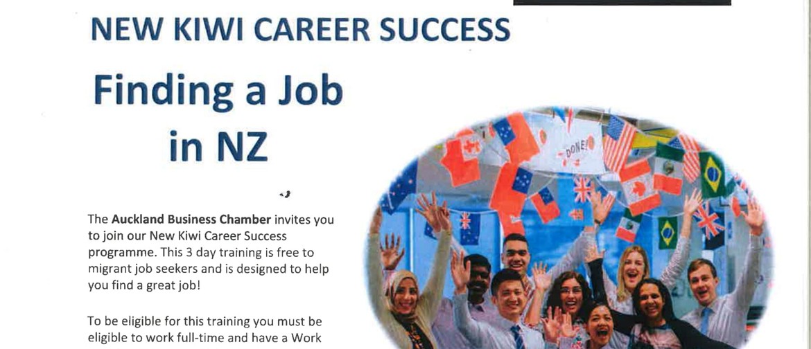 New Kiwi Career Success: CANCELLED