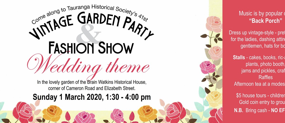 Vintage Garden Party & Fashion Show