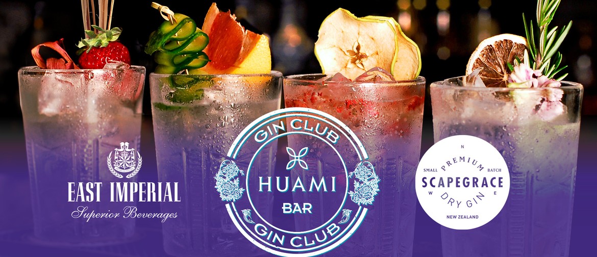 Huami Gin Club Launch – Scapegrace Discovery Tasting