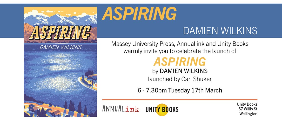 Book Launch - Aspiring by Damien Wilkins