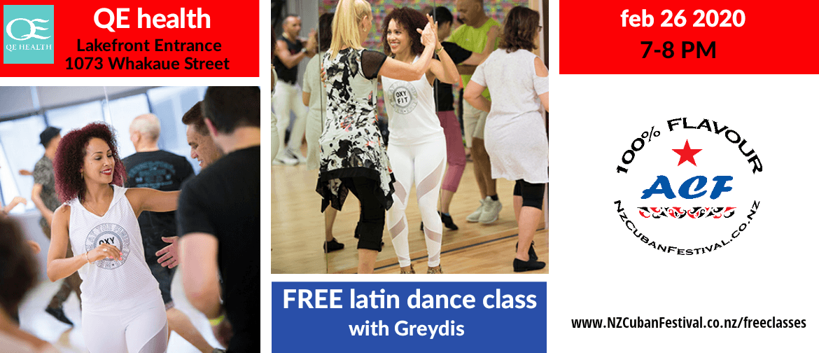 Intro Latin Dance Class & Social Dance