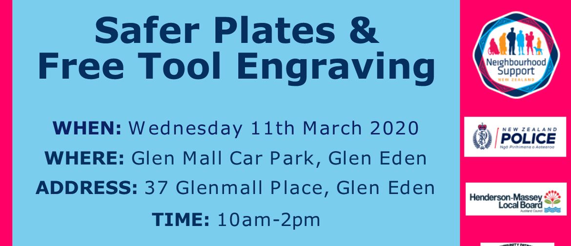 Safer Plates & Tool Engraving Safer Plates & Tool Engraving