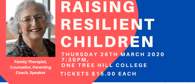 Diane Levy - Raising Resilient Children: CANCELLED