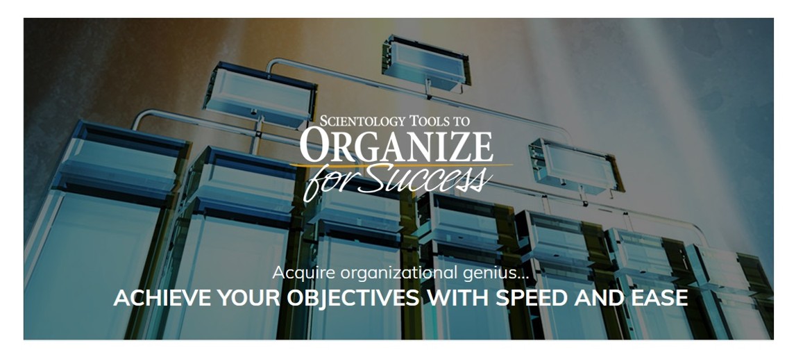 Scientology Tools to Organize for Success Course Scientology Tools to Organize for Success Course