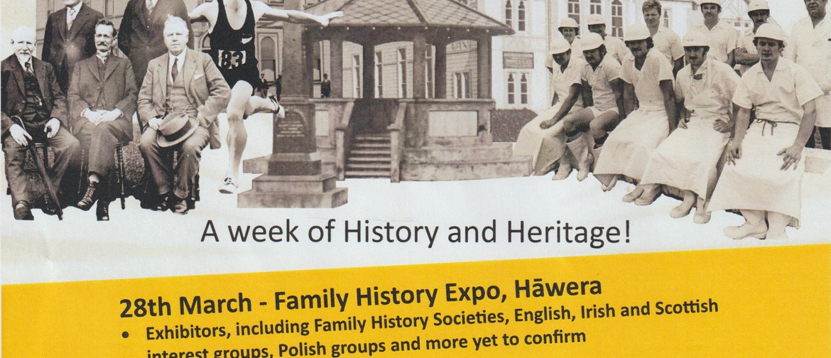 South Taranaki Heritage and Family History Week