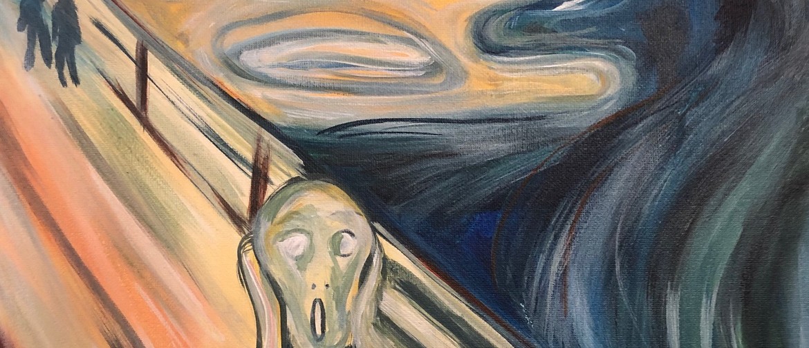 Paint & Wine Night - The Scream - Paintvine: CANCELLED