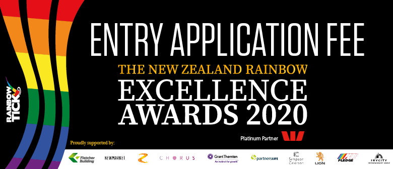 The NZ Rainbow Excellence Awards ENTRY APPLICATION FEE