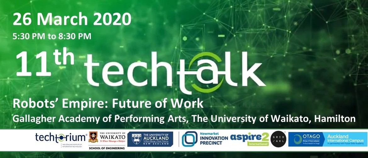 TechTalk #11 - Robots' Empire: Future of Work: CANCELLED