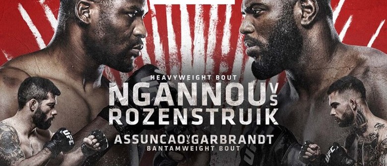 UFC Fight Night: Ngannou vs Rozenstruik: CANCELLED