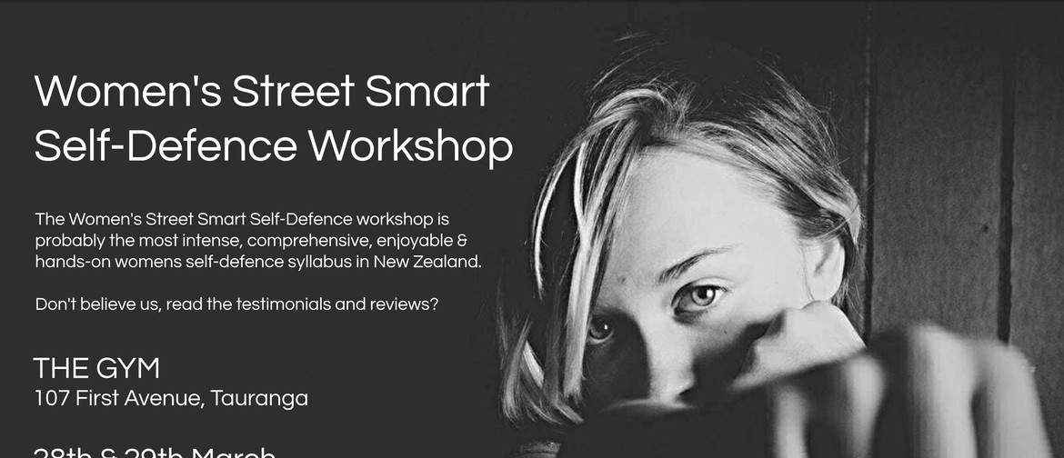 Women's Street Smart Self-Defence Workshop - CANCELLED: CANCELLED
