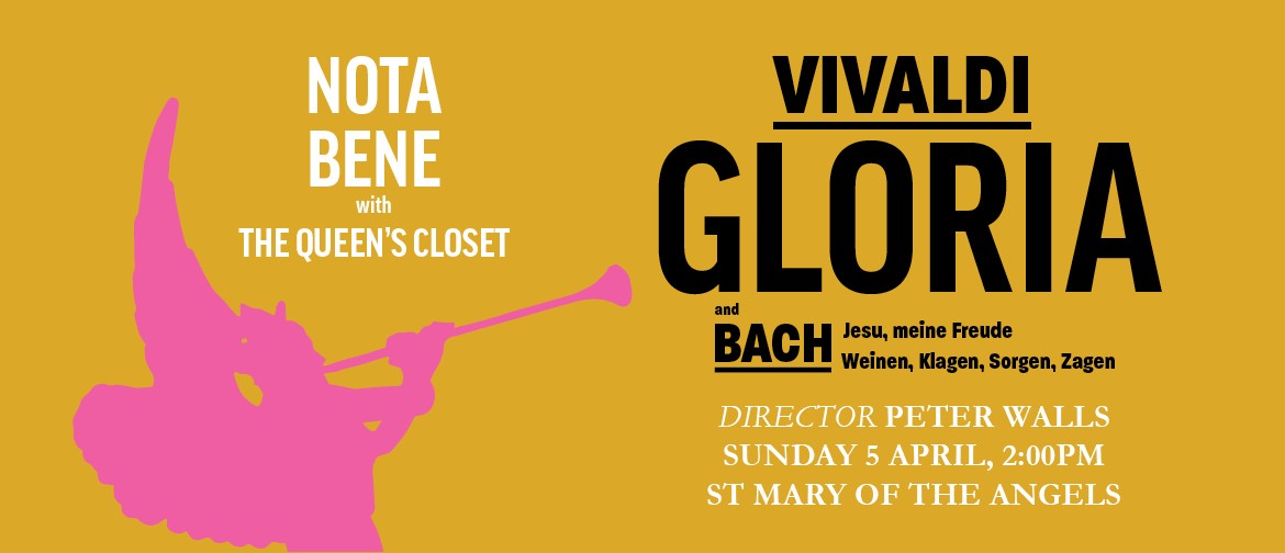 Nota Bene presents: Gloria: POSTPONED