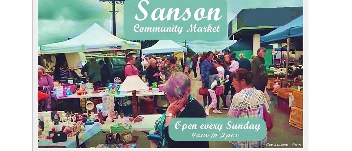 Sanson Community Market: CANCELLED