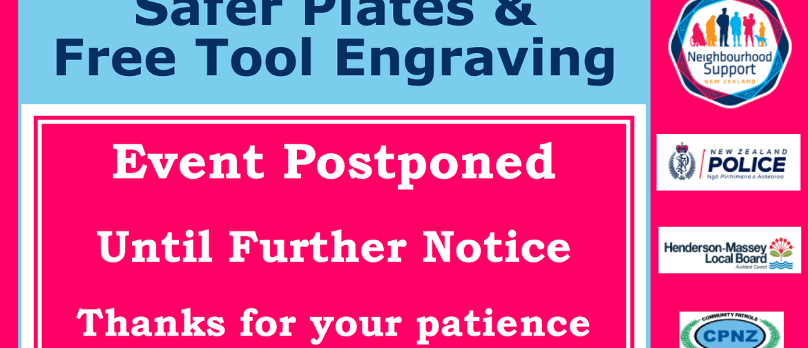 Safer Plates & Tool Engraving: CANCELLED