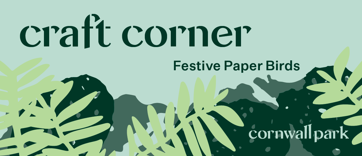 Craft Corner: Festive Paper Birds: CANCELLED