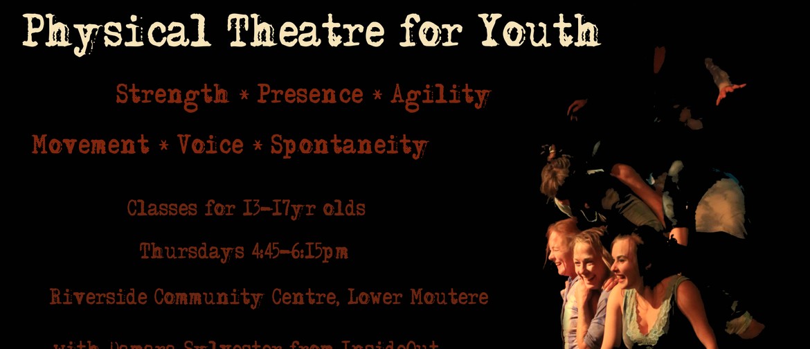 Physical Theatre for Youth – 13 to 17 Years: CANCELLED